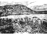 Lake of Gennesaret near Medgel, ancient Magdala